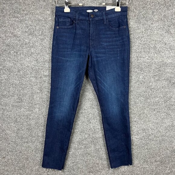 Old Navy Denim - NEW Old Navy Rockstar Women's size 10 Super Skinny Blue Jeans